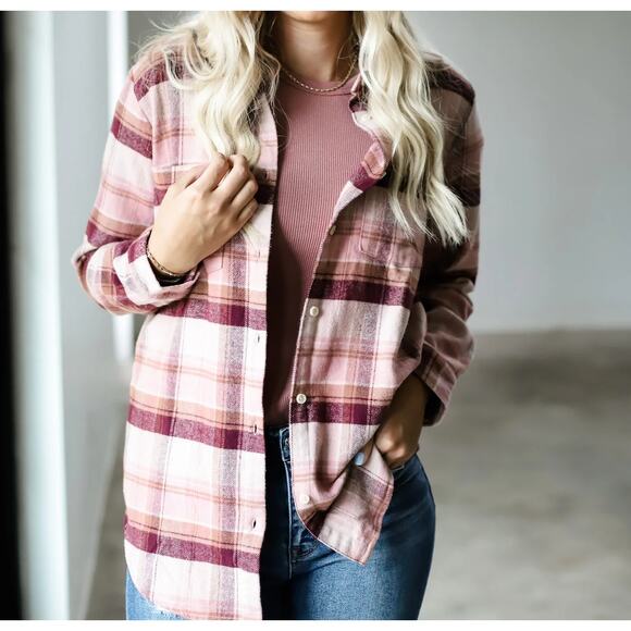 Vans | Small Shacket Jacket Plaid Checkered Skate Femme Warm Winter Soft Weather - Picture 1 of 7